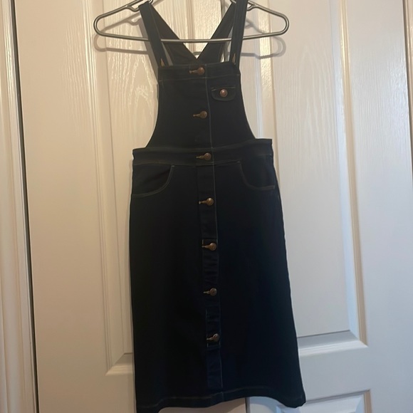 Overall Jean Dress - Picture 1 of 5